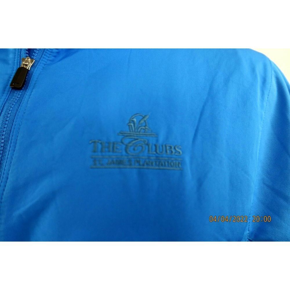 Nike The Clubs At St James Plantation Golf Wind Shirt Jacket S Oak Island NC - Picture 2 of 6